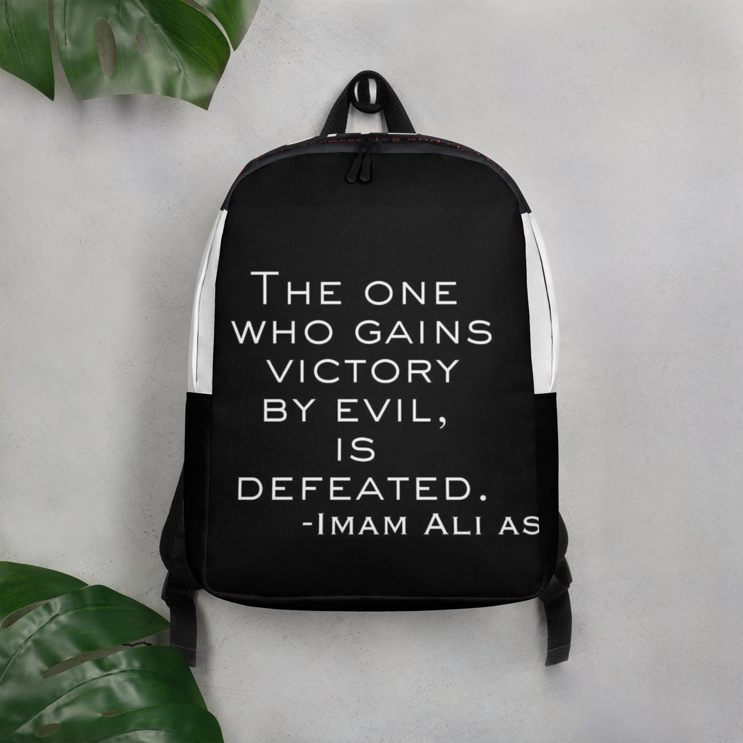 Imam Ali Quote Backpack