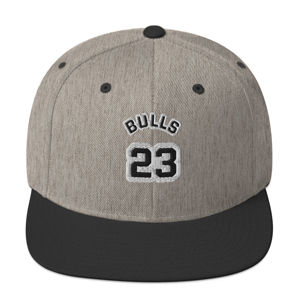 "BULLS 23" Snapback Hat