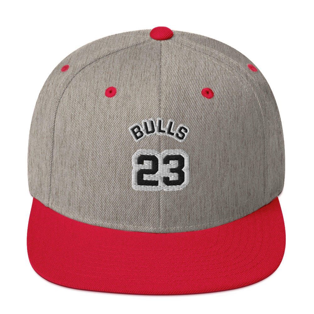 "BULLS 23" Snapback Hat