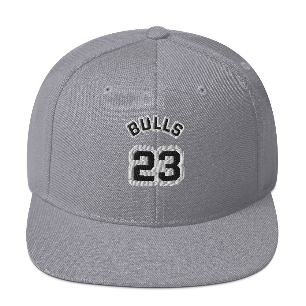 "BULLS 23" Snapback Hat