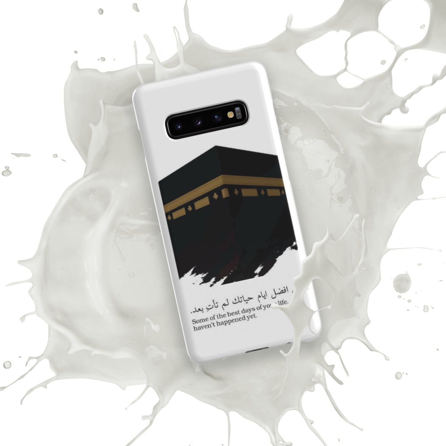 "Some of the best days of your life haven't happened yet." Kabah Picture White Samsung Case