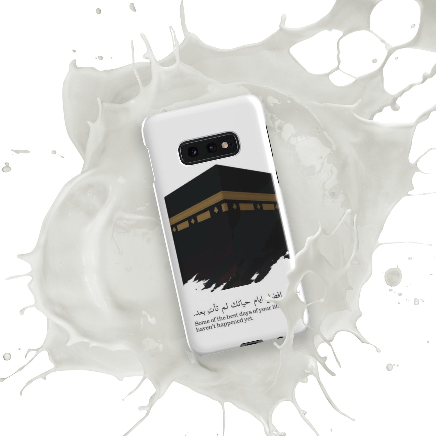 "Some of the best days of your life haven't happened yet." Kabah Picture White Samsung Case