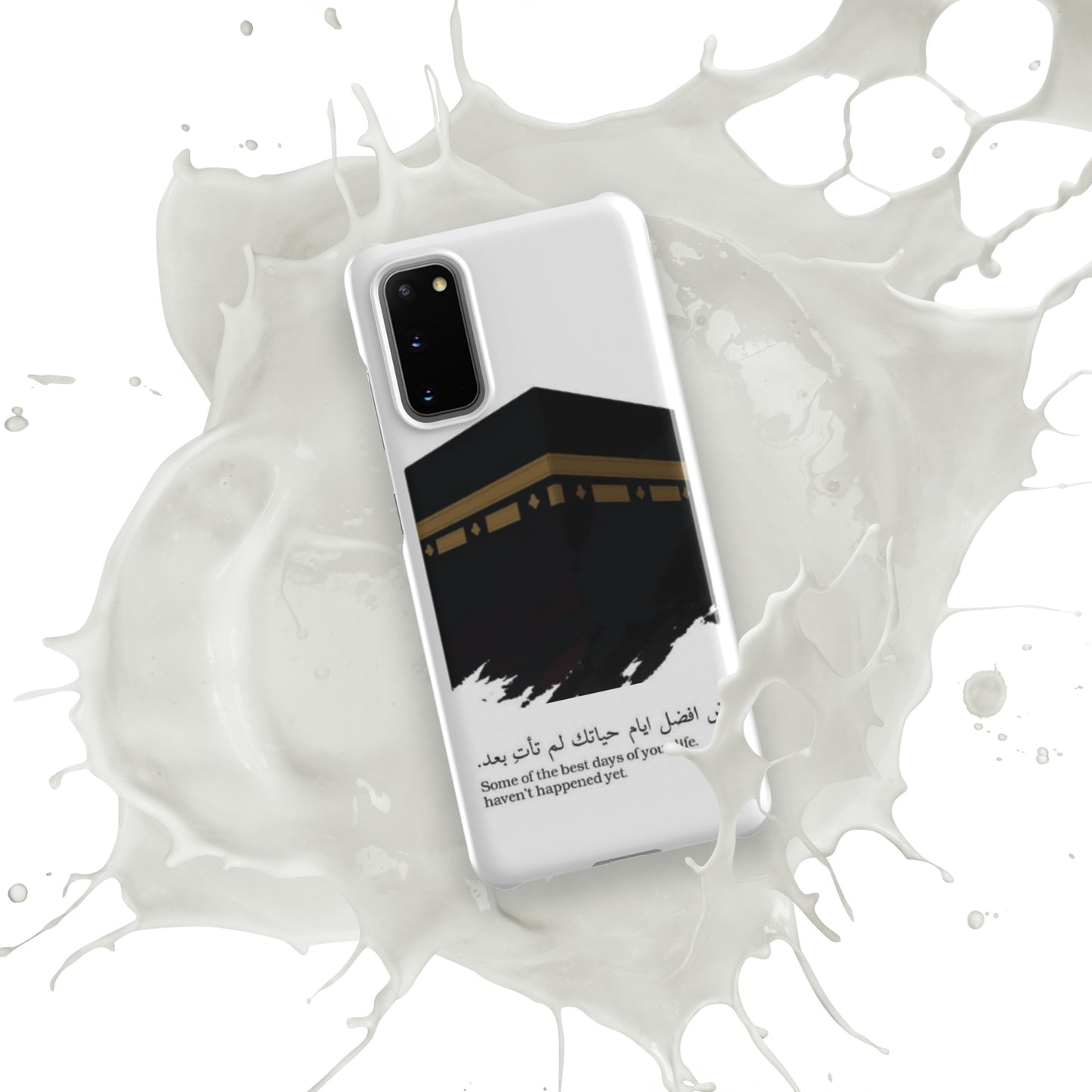 "Some of the best days of your life haven't happened yet." Kabah Picture White Samsung Case