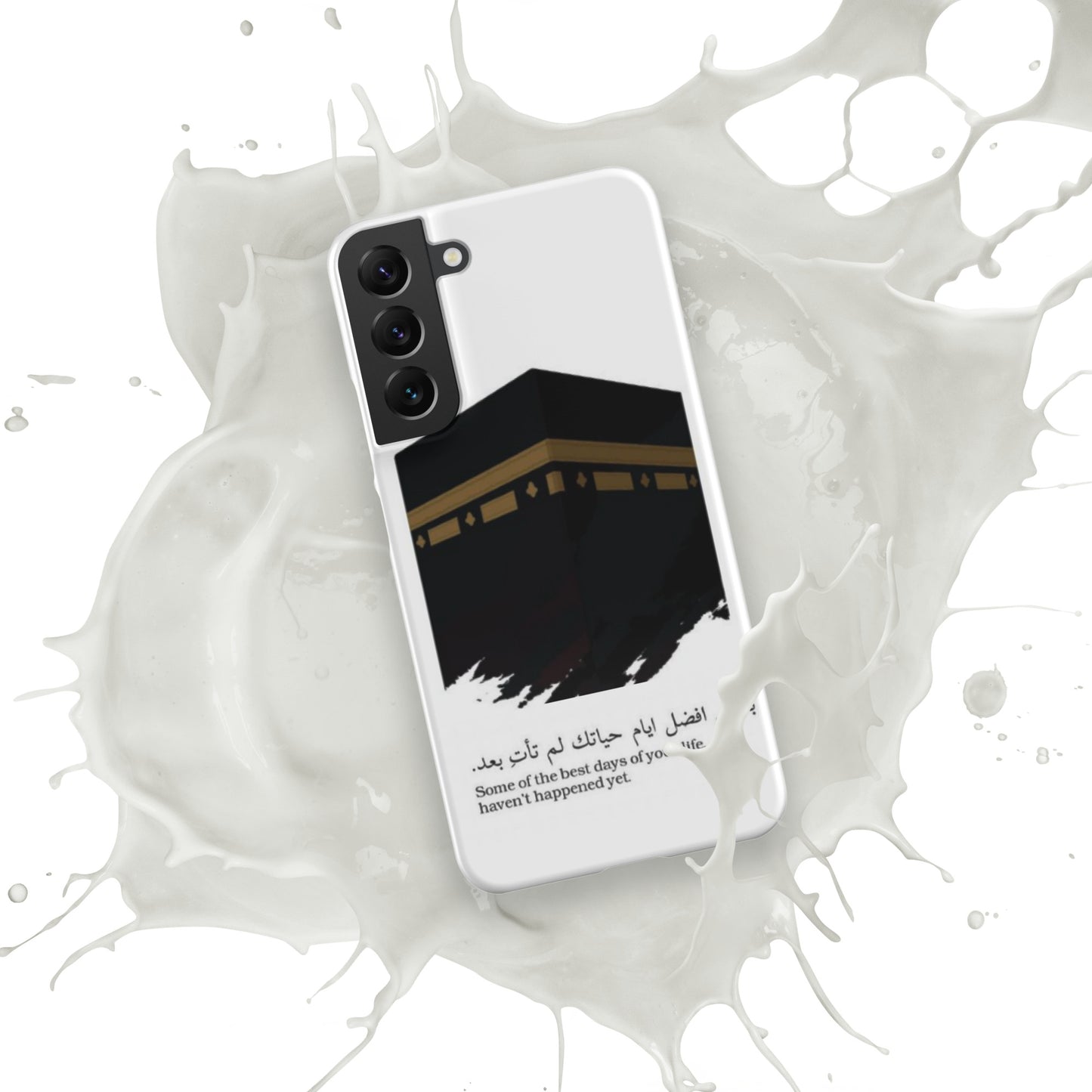 "Some of the best days of your life haven't happened yet." Kabah Picture White Samsung Case