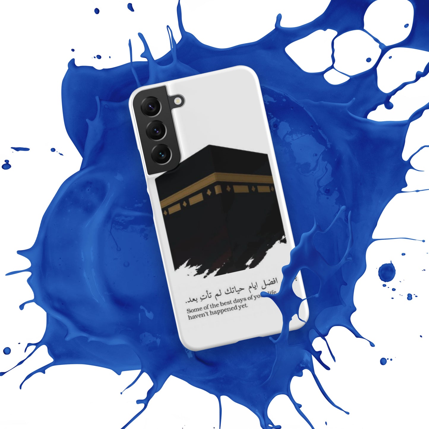 "Some of the best days of your life haven't happened yet." Kabah Picture White Samsung Case