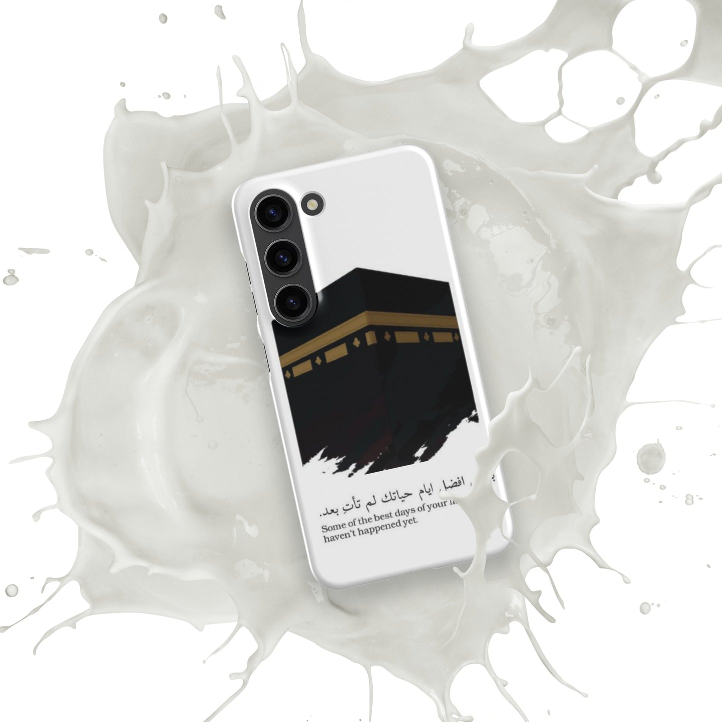 "Some of the best days of your life haven't happened yet." Kabah Picture White Samsung Case