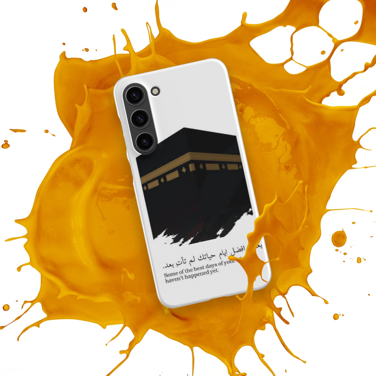 "Some of the best days of your life haven't happened yet." Kabah Picture White Samsung Case