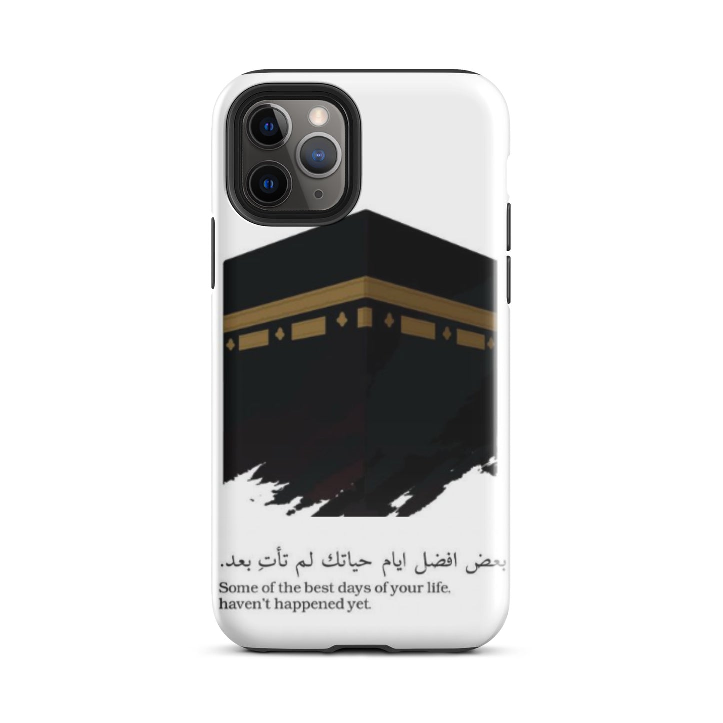 "Some of the best days of your life haven't happened yet" Kabah Picture White Iphone Case