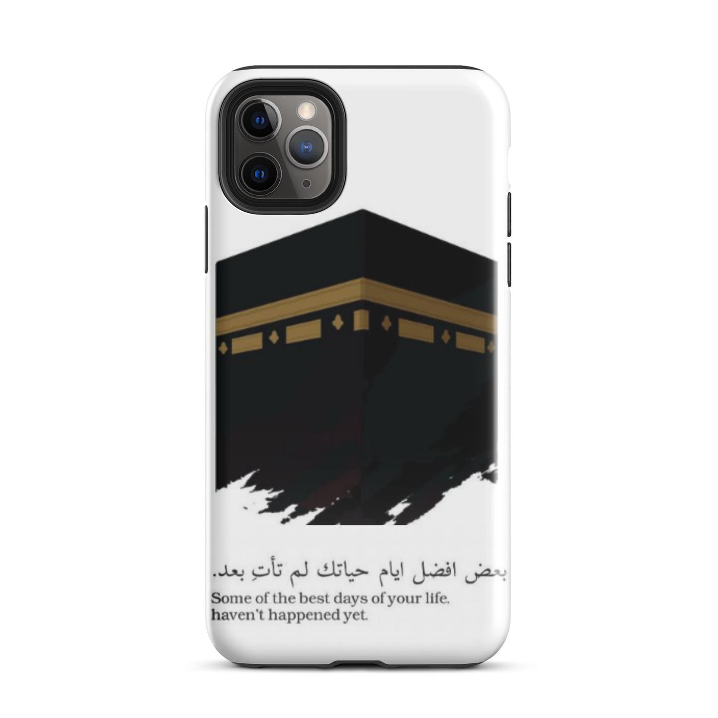 "Some of the best days of your life haven't happened yet" Kabah Picture White Iphone Case