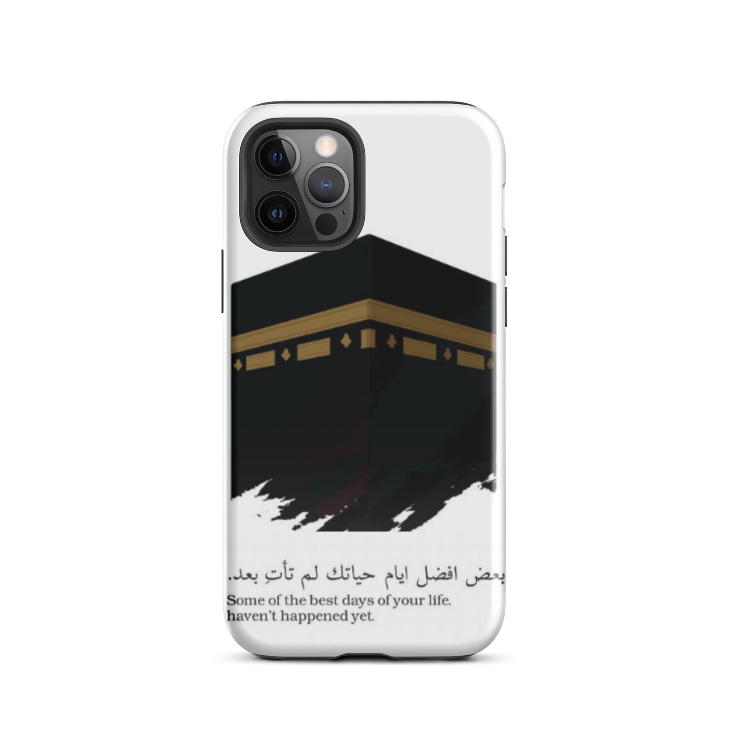 "Some of the best days of your life haven't happened yet" Kabah Picture White Iphone Case