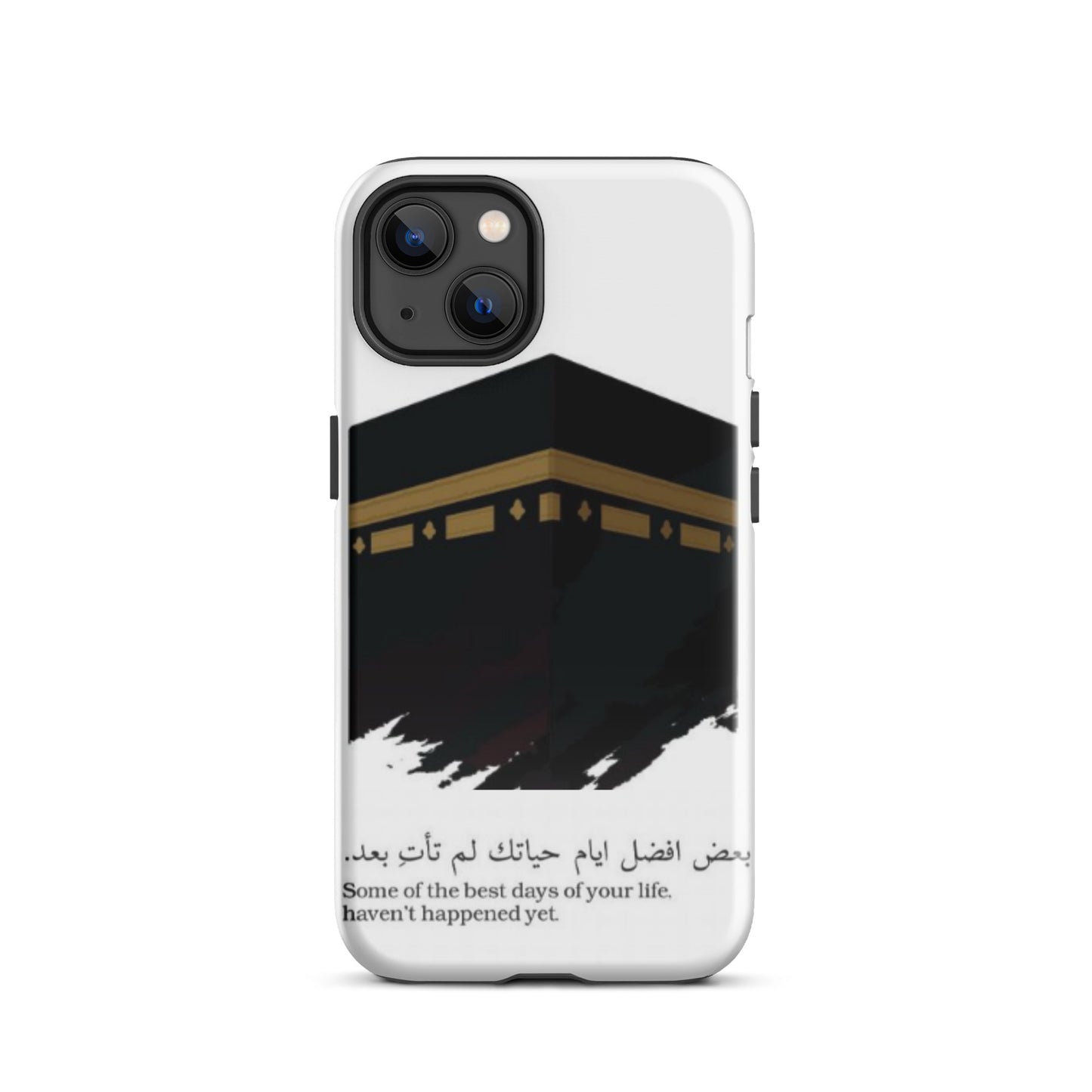 "Some of the best days of your life haven't happened yet" Kabah Picture White Iphone Case