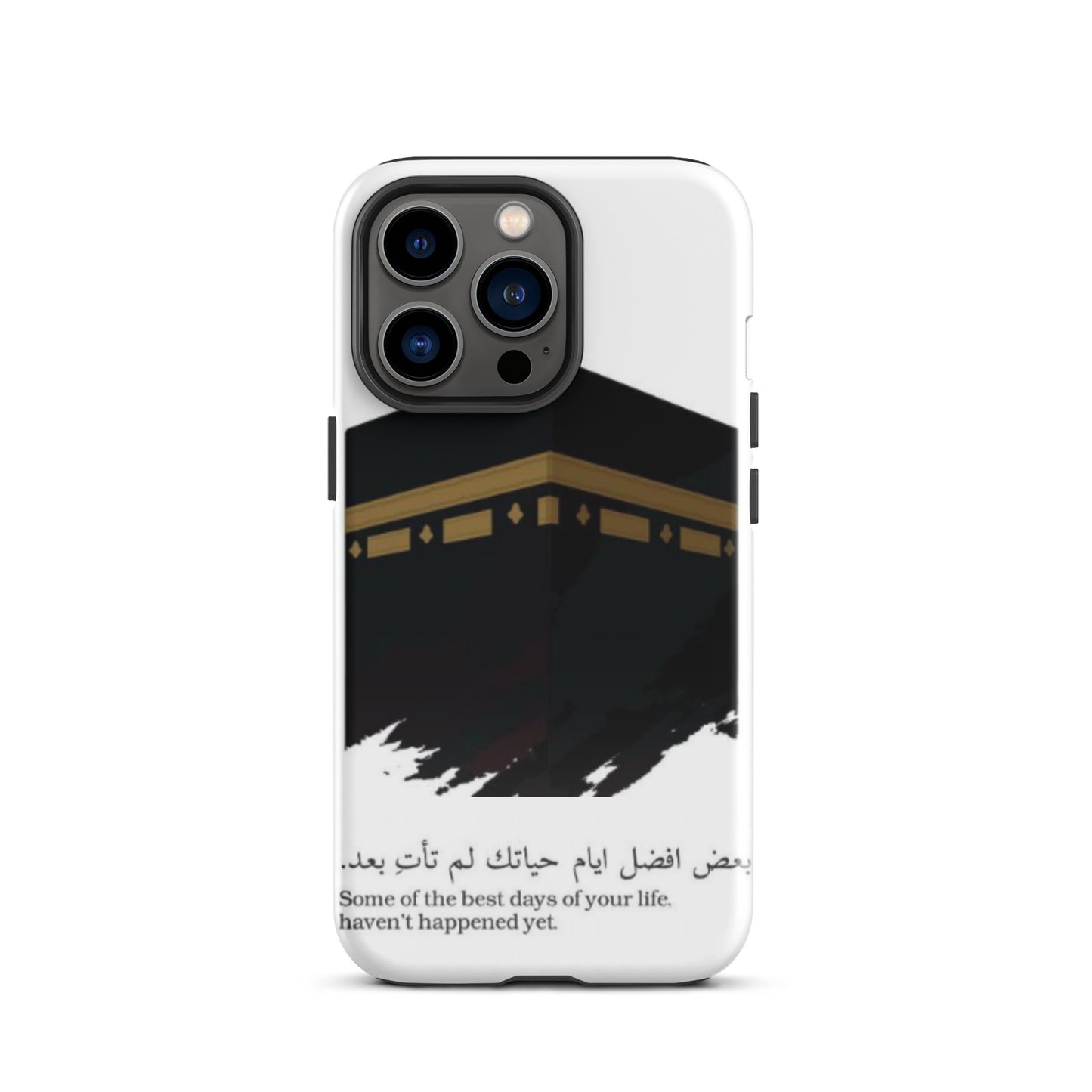 "Some of the best days of your life haven't happened yet" Kabah Picture White Iphone Case