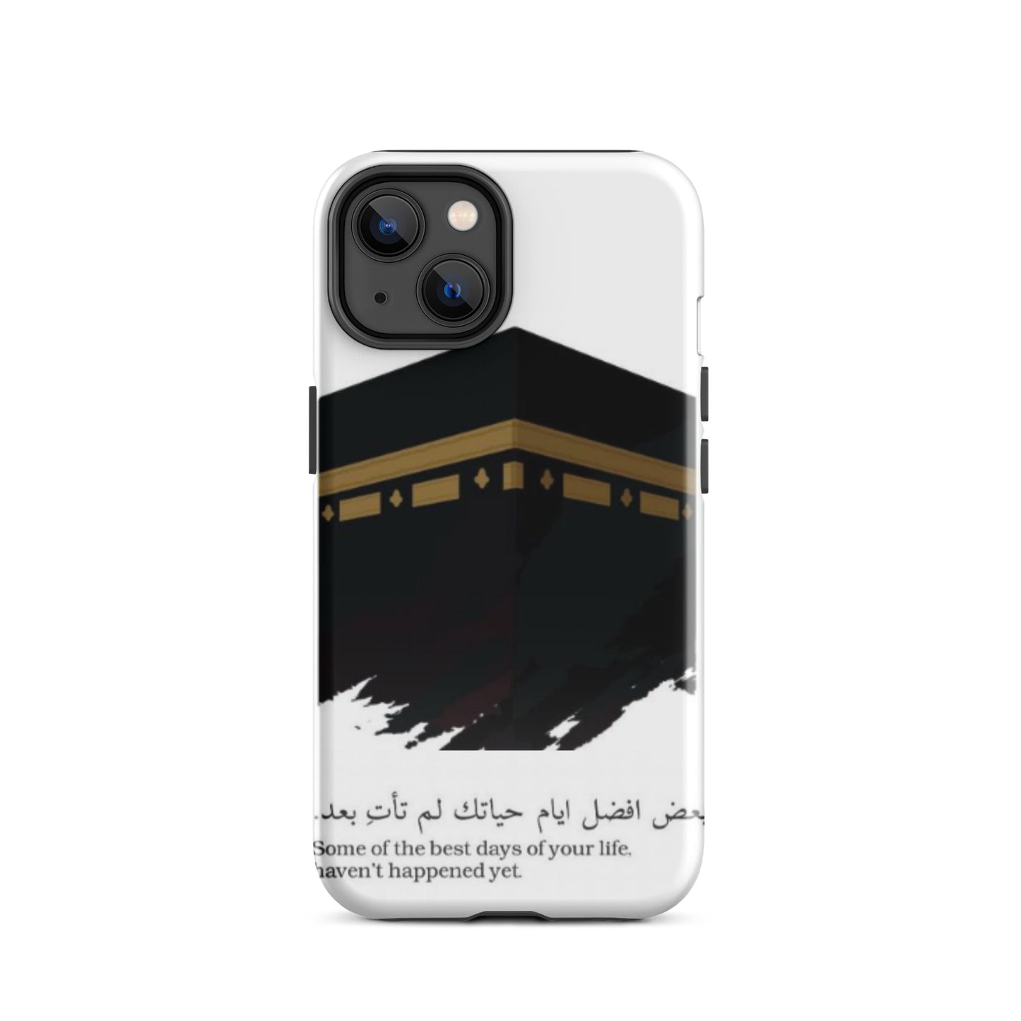 "Some of the best days of your life haven't happened yet" Kabah Picture White Iphone Case