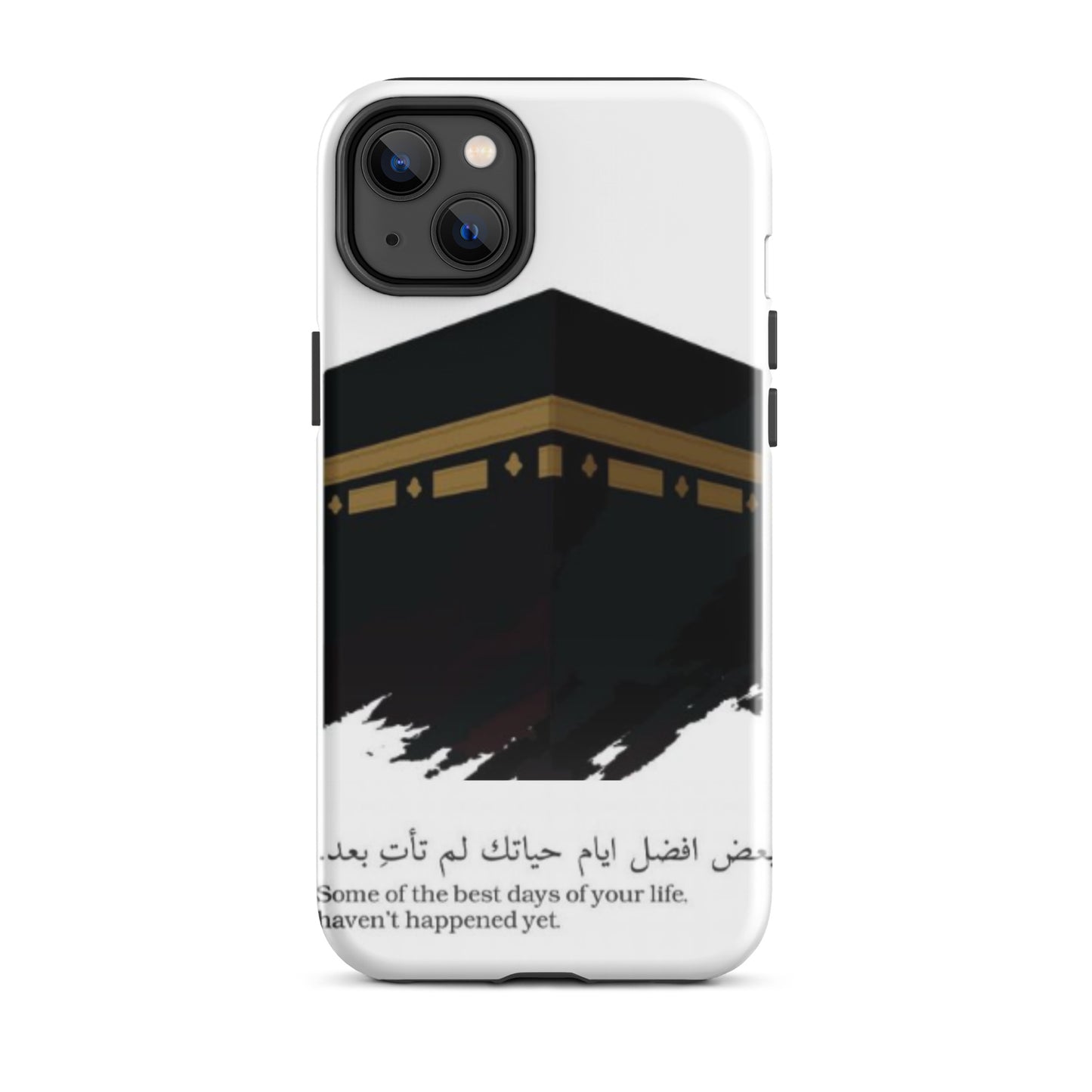 "Some of the best days of your life haven't happened yet" Kabah Picture White Iphone Case