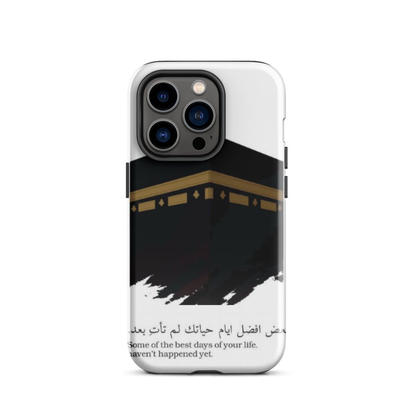 "Some of the best days of your life haven't happened yet" Kabah Picture White Iphone Case