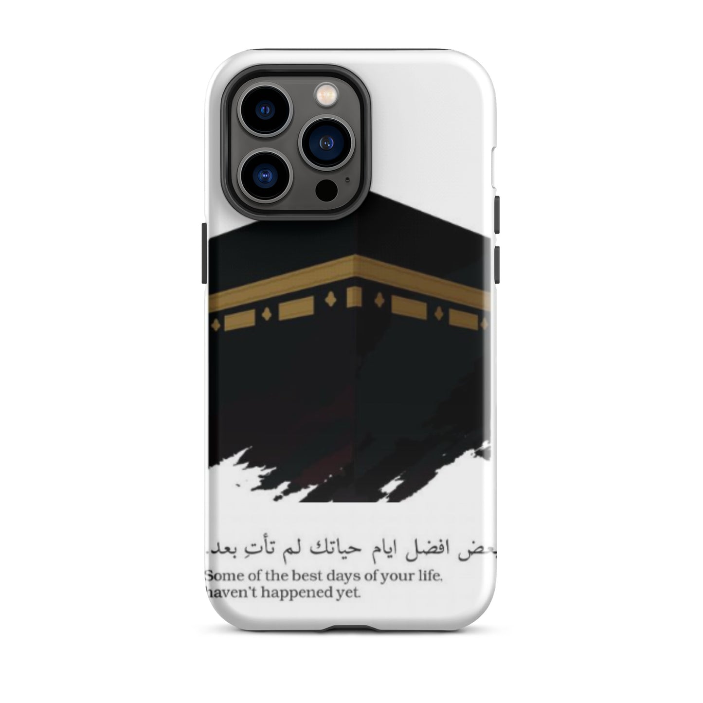 "Some of the best days of your life haven't happened yet" Kabah Picture White Iphone Case