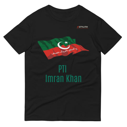 PTI Imran Khan Black Unisex T-Shirt